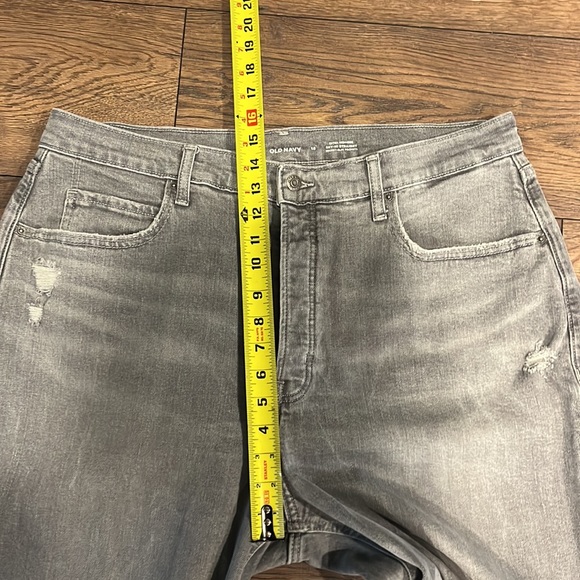 OldNavy sky-hi straight extra high rise size 18 button fly - Picture 5 of 8